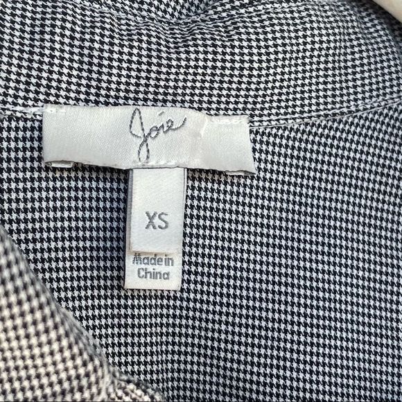 JOIE super soft lightweight cotton button down blouse sz XS - Picture 4 of 12